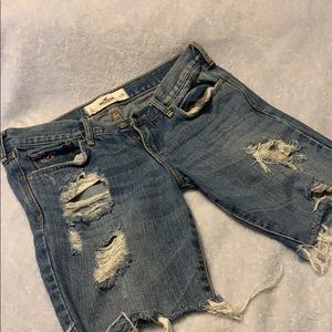 Hollister cut off shorts